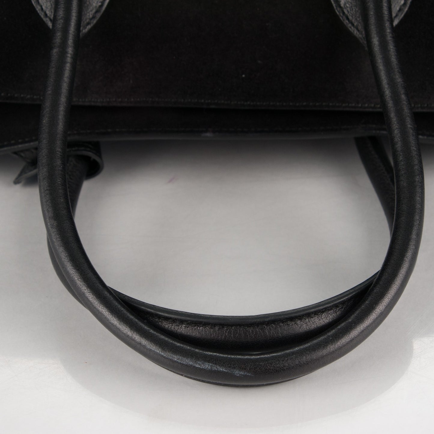 Suede Large Sac de Jour Carryall Black