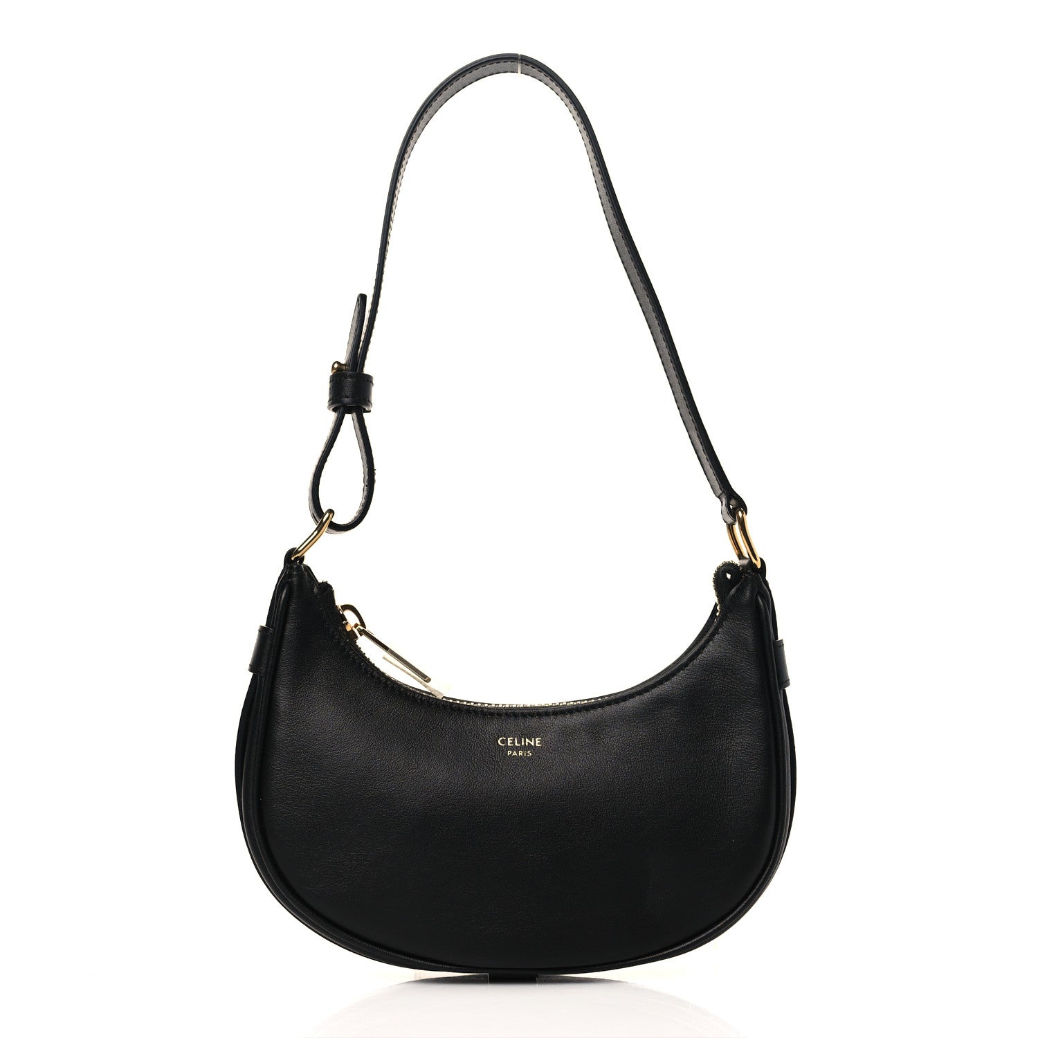 Celine Smooth Calfskin Mini Ava Shoulder Bag Black 1 of 8