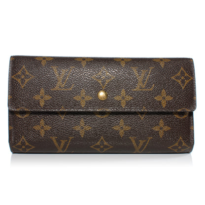 Louis Vuitton Monogram Porte Tresor International Wallet 1 of 6