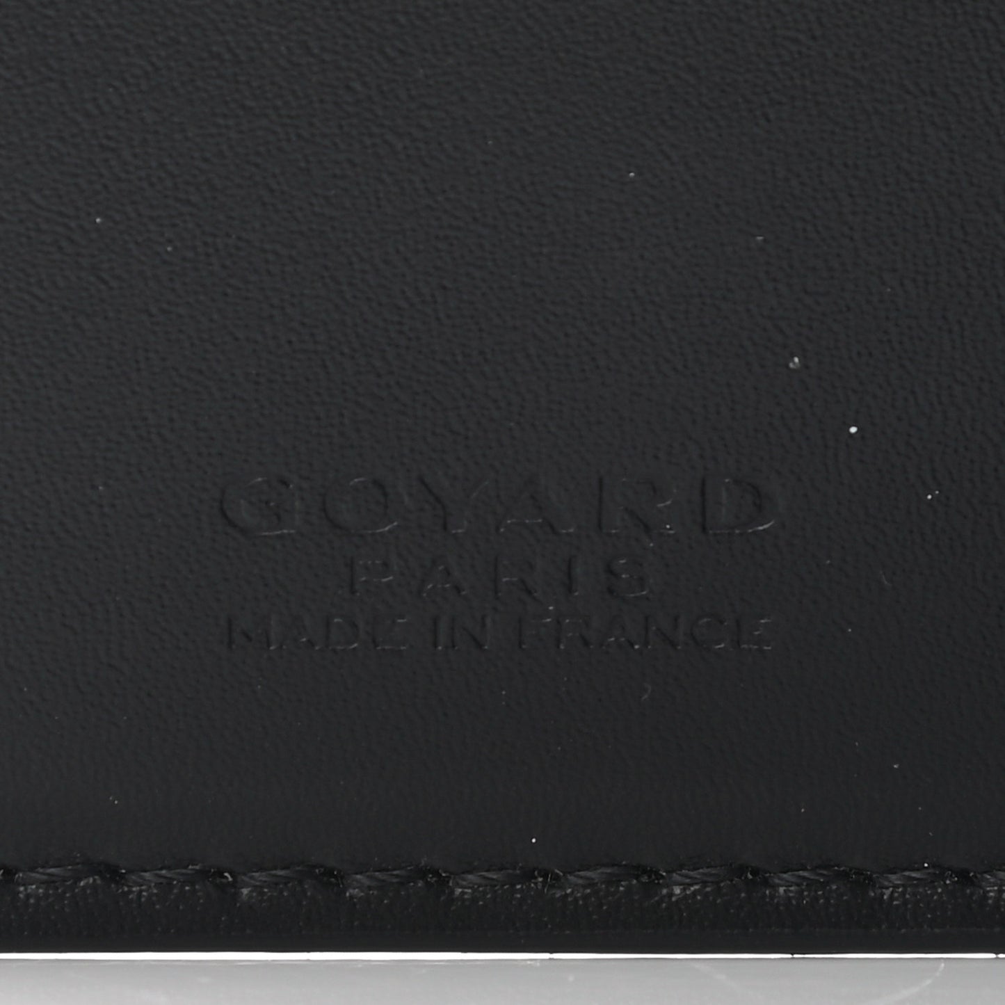 Goyardine Saint Pierre Card Holder Black