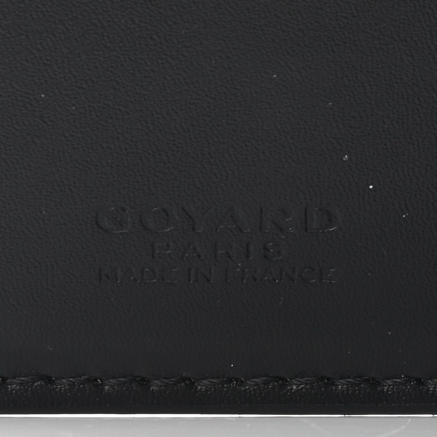 Goyard Goyardine Saint Pierre Card Holder Black 6 of 6