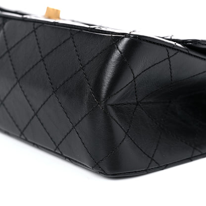 Chanel Aged Calfskin Quilted 2.55 Reissue 226 Flap Black 9 of 11