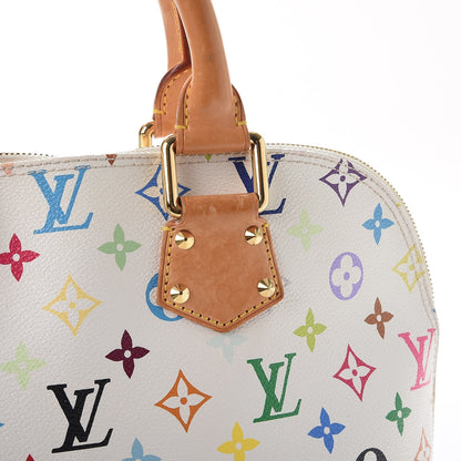 Louis Vuitton Monogram Multicolor Alma White 14 of 18