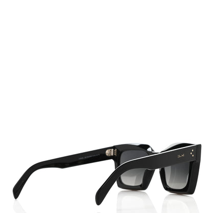Celine Acetate Square Sunglasses CL401301 Black 3 of 7