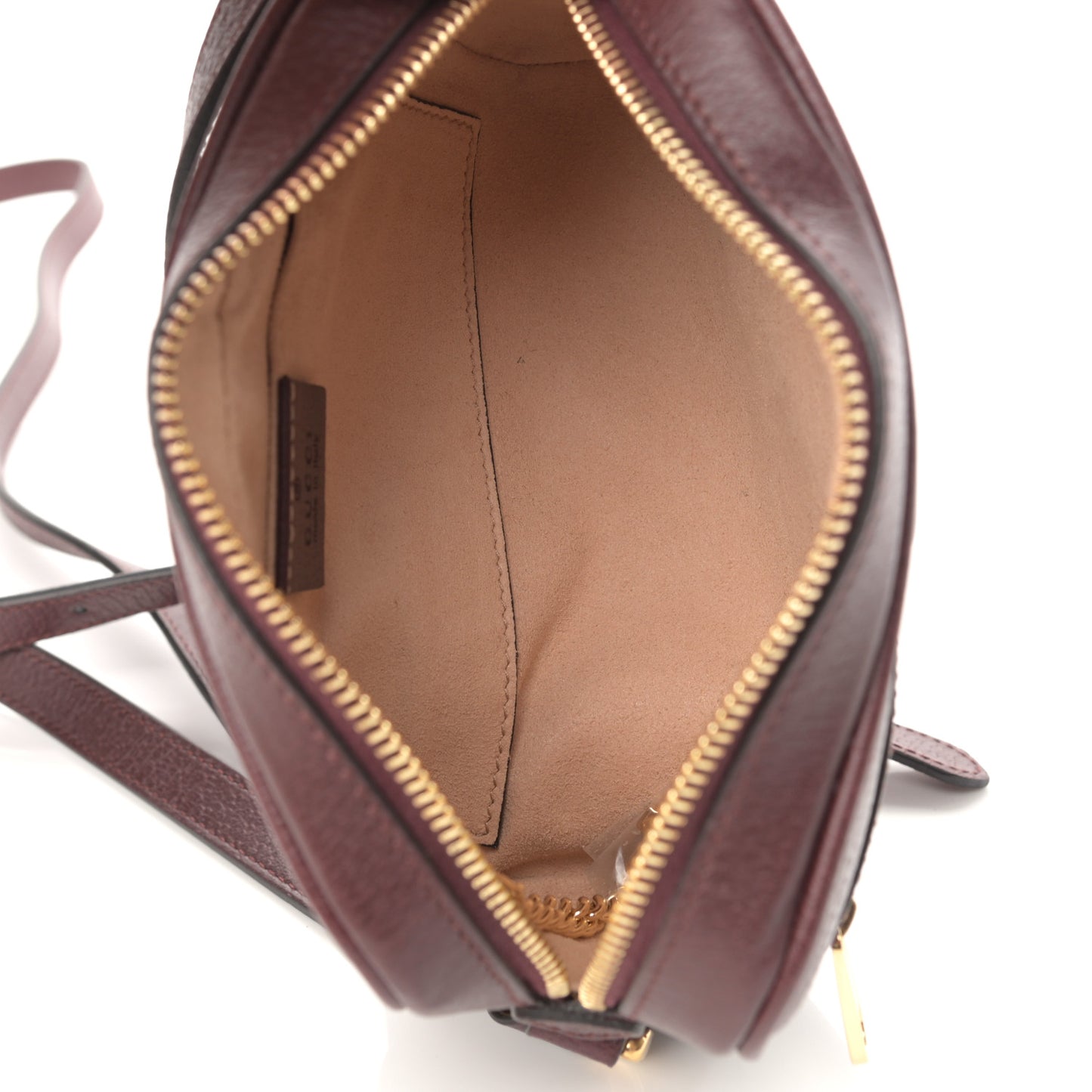 Calfskin Web Mini Ophidia Shoulder Bag Vintage Bordeaux