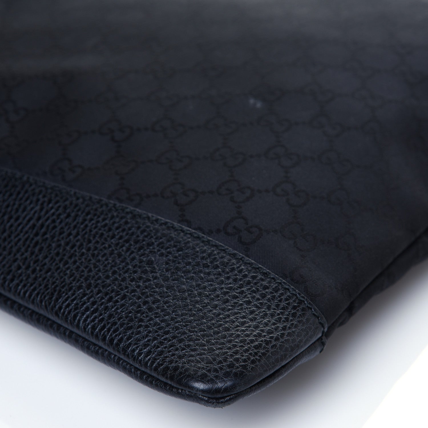 Gucci Nylon Monogram Messenger Bag Black 20 of 23