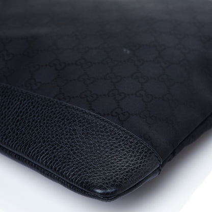 Gucci Nylon Monogram Messenger Bag Black 20 of 23