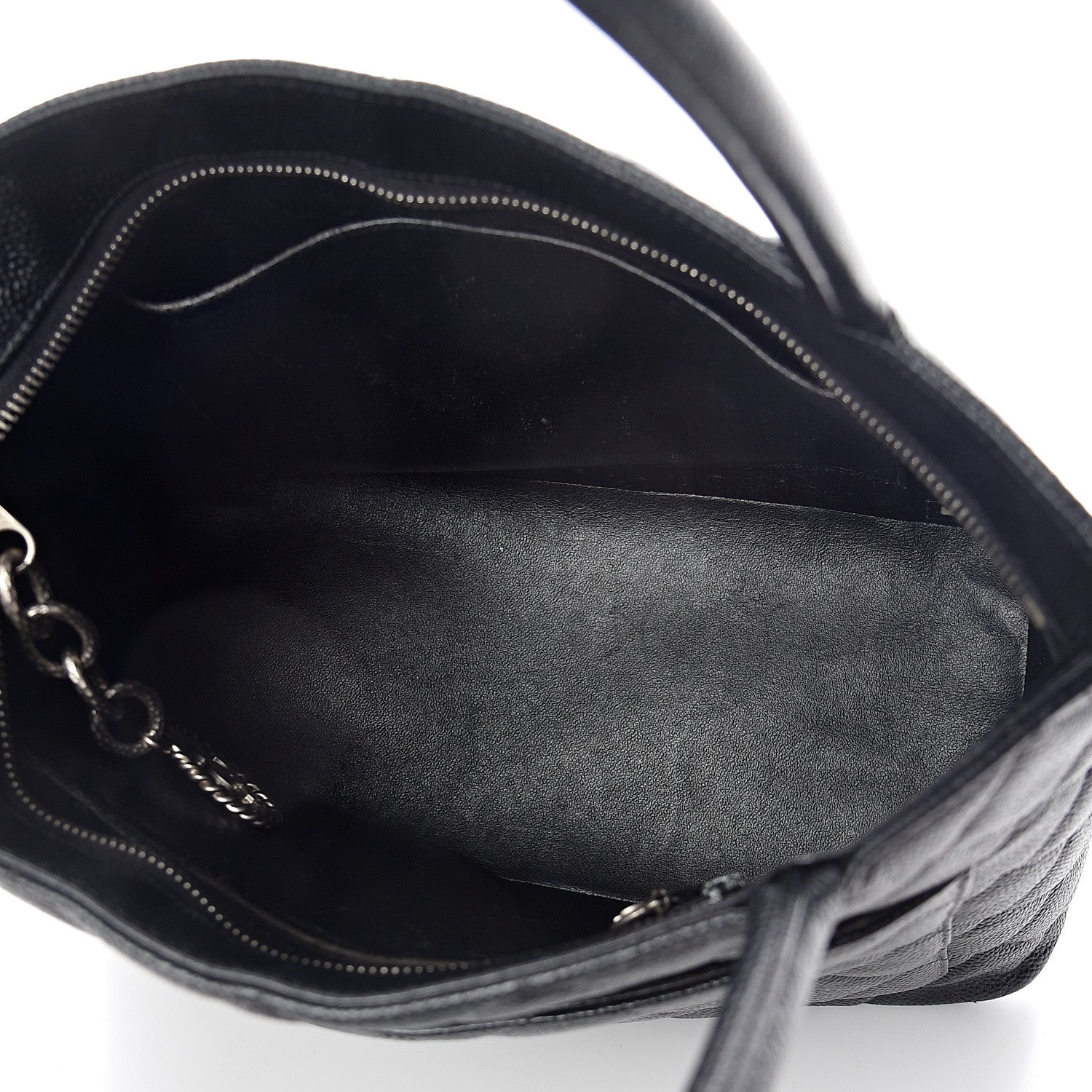 Chanel Caviar Quilted Medallion Tote Black 4 of 9