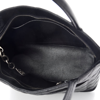 Chanel Caviar Quilted Medallion Tote Black 4 of 9