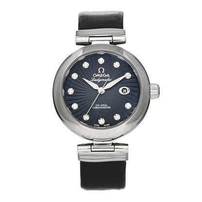 Omega Stainless Steel Satin Diamond 34mm De Ville Ladymatic Co-Axial Automatic Watch Grey 425.32.34.20.56.001 1 of 5