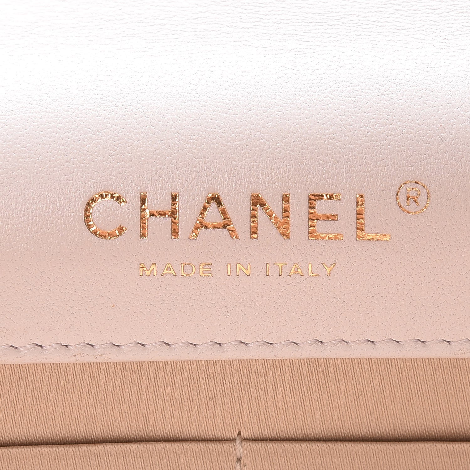 Chanel Lambskin Quilted Golden Class Wallet on Chain WOC Light Pink 6 of 13