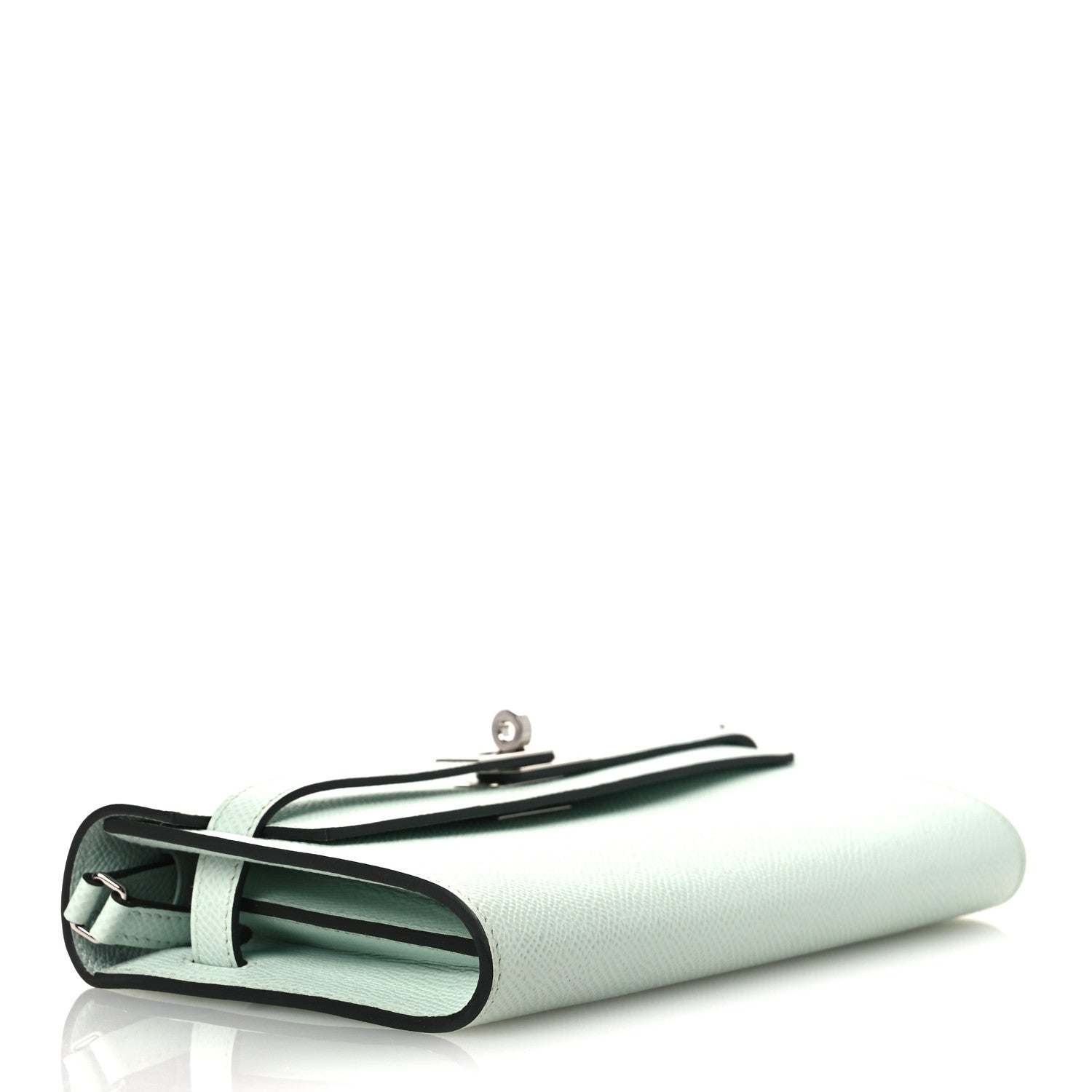 Hermes Epsom Kelly Wallet To Go Vert Peppermint 4 of 12