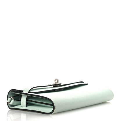 Hermes Epsom Kelly Wallet To Go Vert Peppermint 4 of 12
