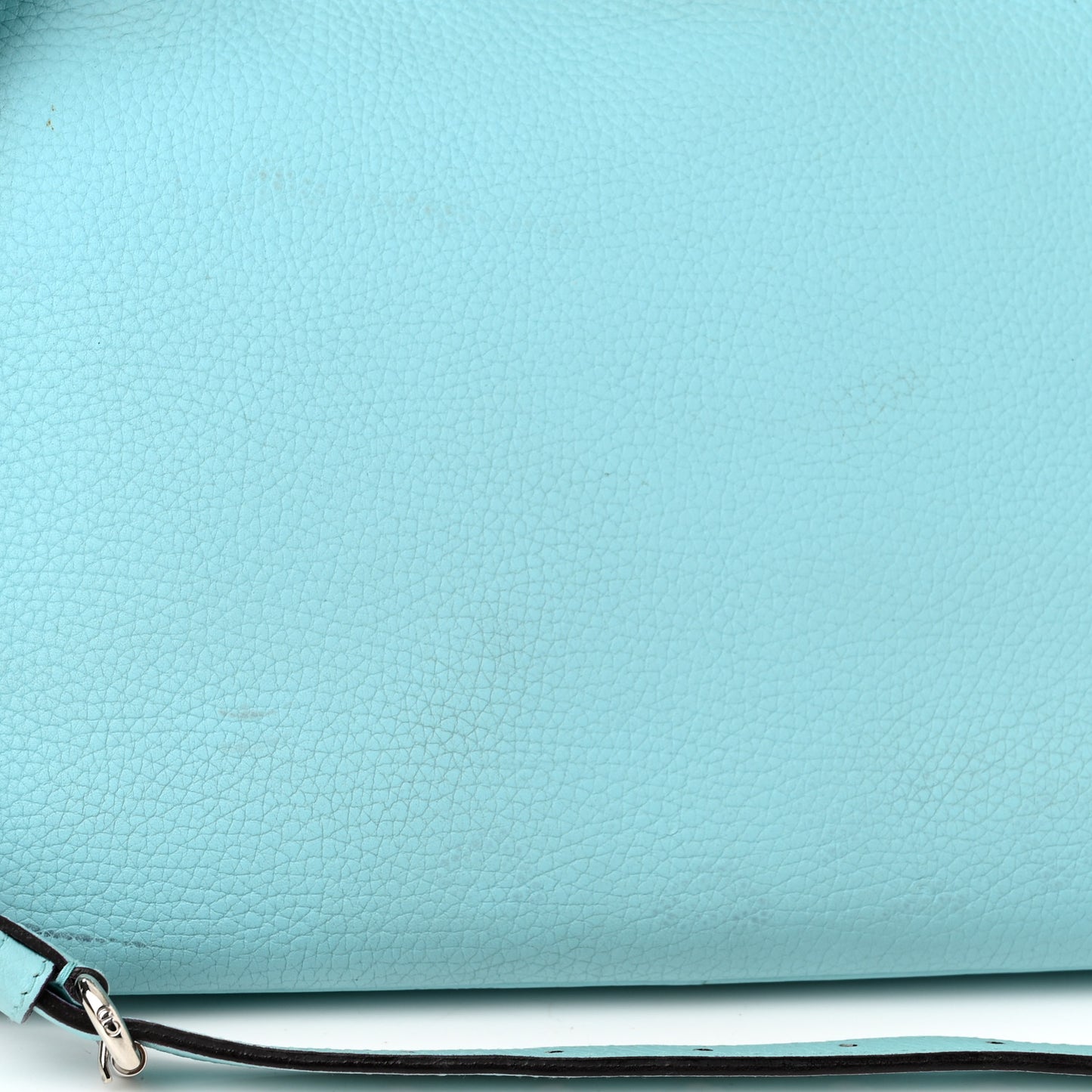 Smooth Calfskin Medium Diorissimo Tote Light Blue