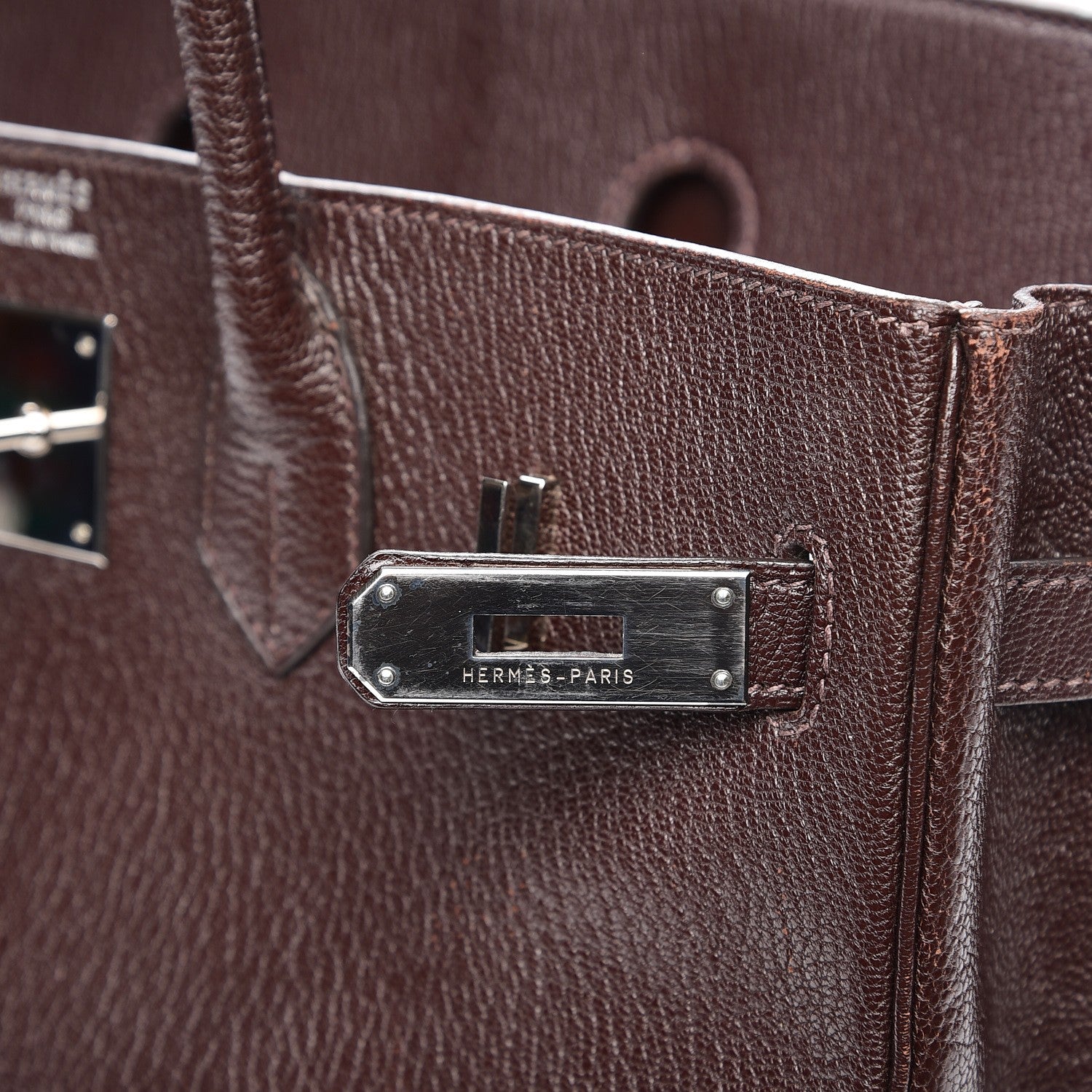 Hermes Chevre de Coromandel HAC Birkin 32 Cocoan 31 of 33