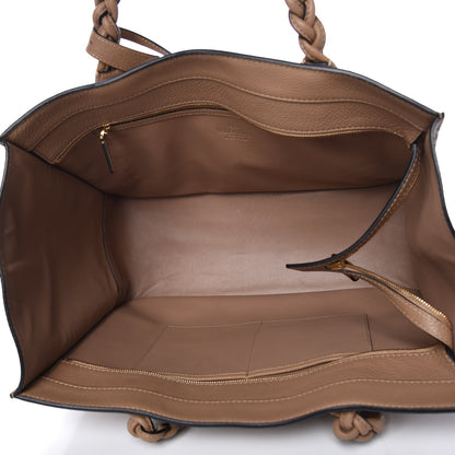 Valentino Garavani Grained Calfskin To Be Cool Tote Beige 6 of 9