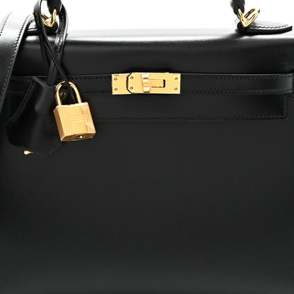 Hermes Box Kelly Sellier 25 Black 6 of 9