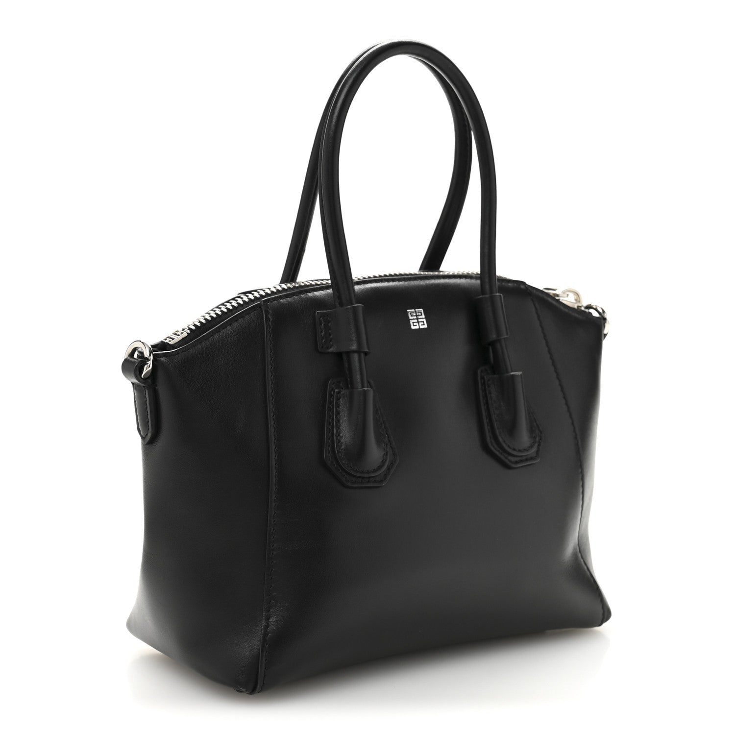 Givenchy Box Calfskin Mini Antigona Sport Top Handle Bag Black 3 of 14