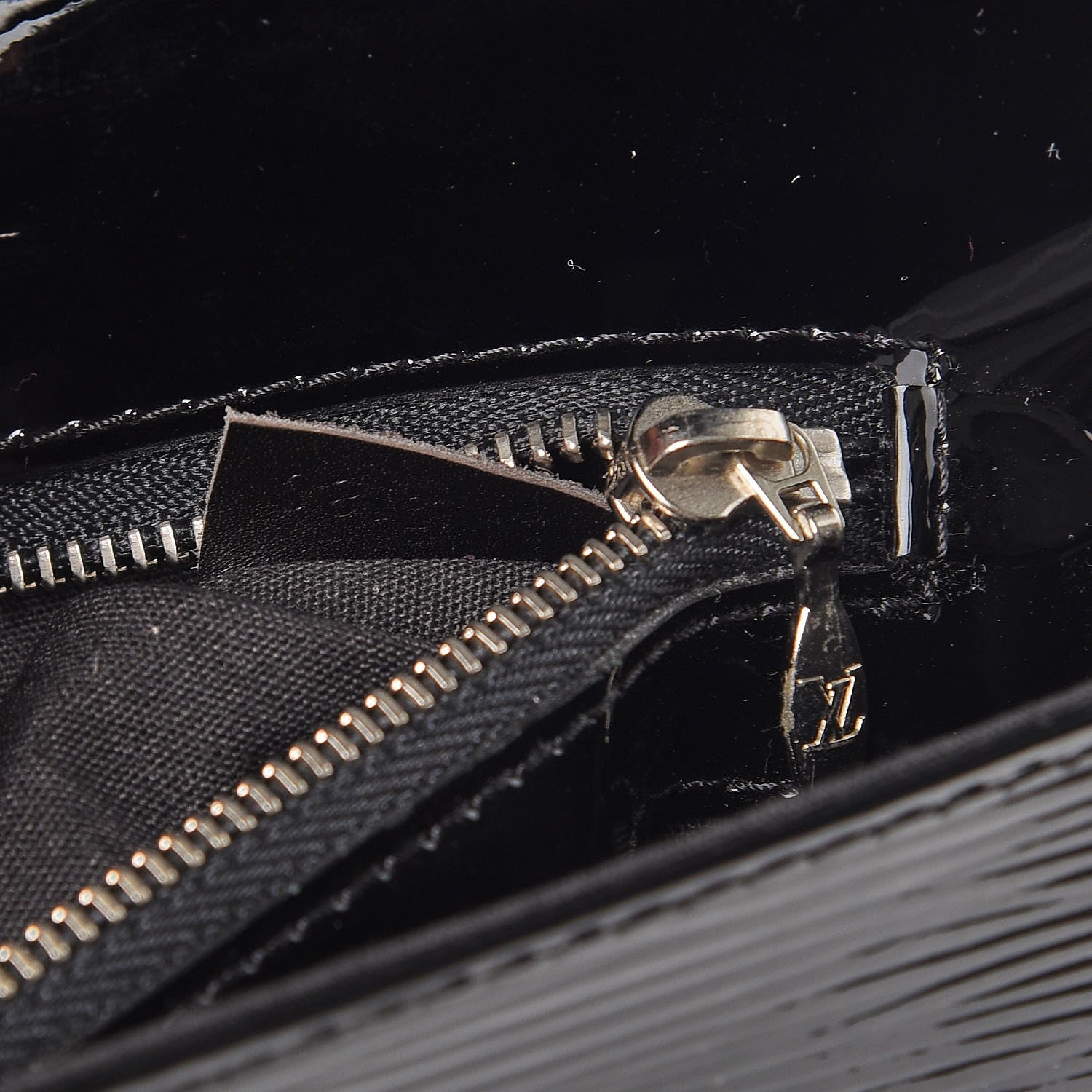 Louis Vuitton Epi Electric Sobe Clutch Black 7 of 7