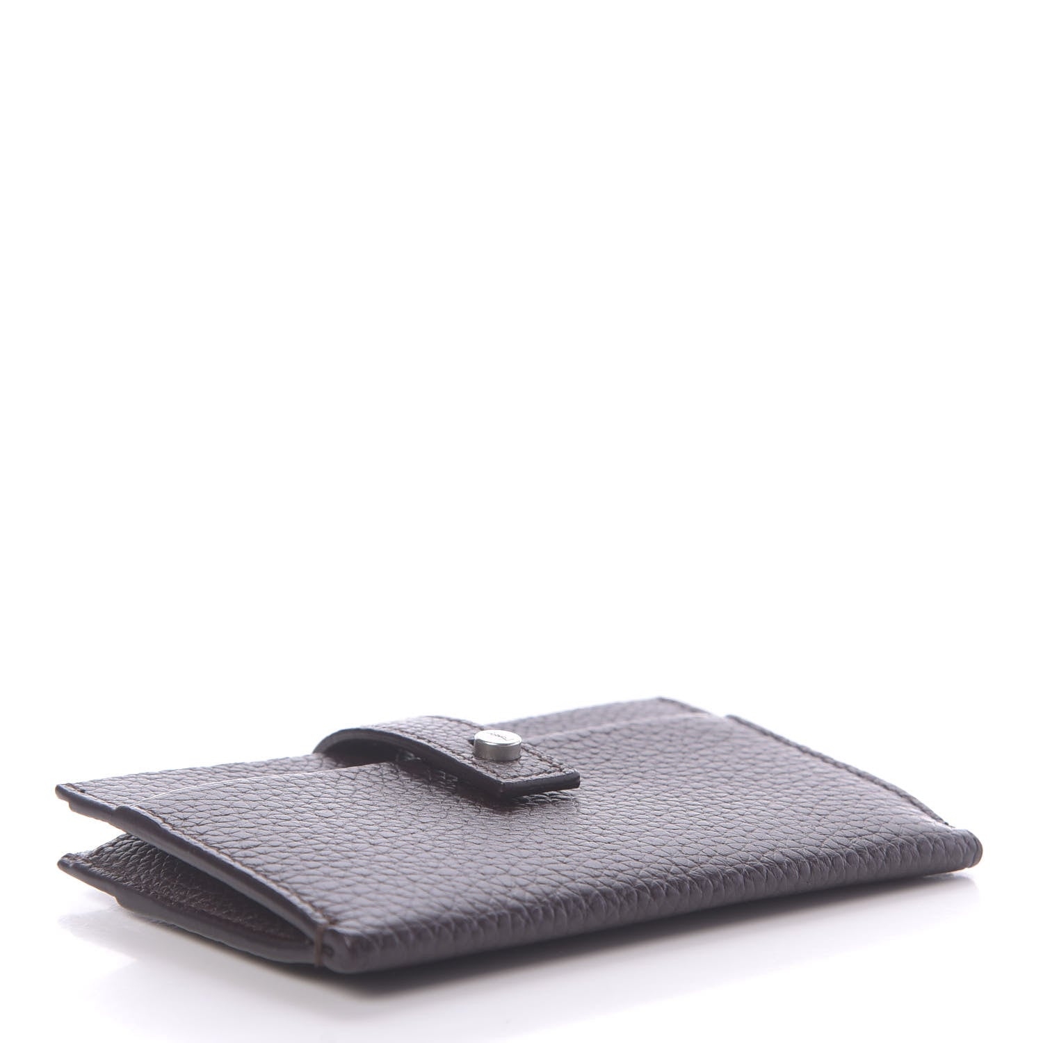 Saint Laurent Grained Calfskin Sac De Jour Souple Card Case Black Tulipe 4 of 7