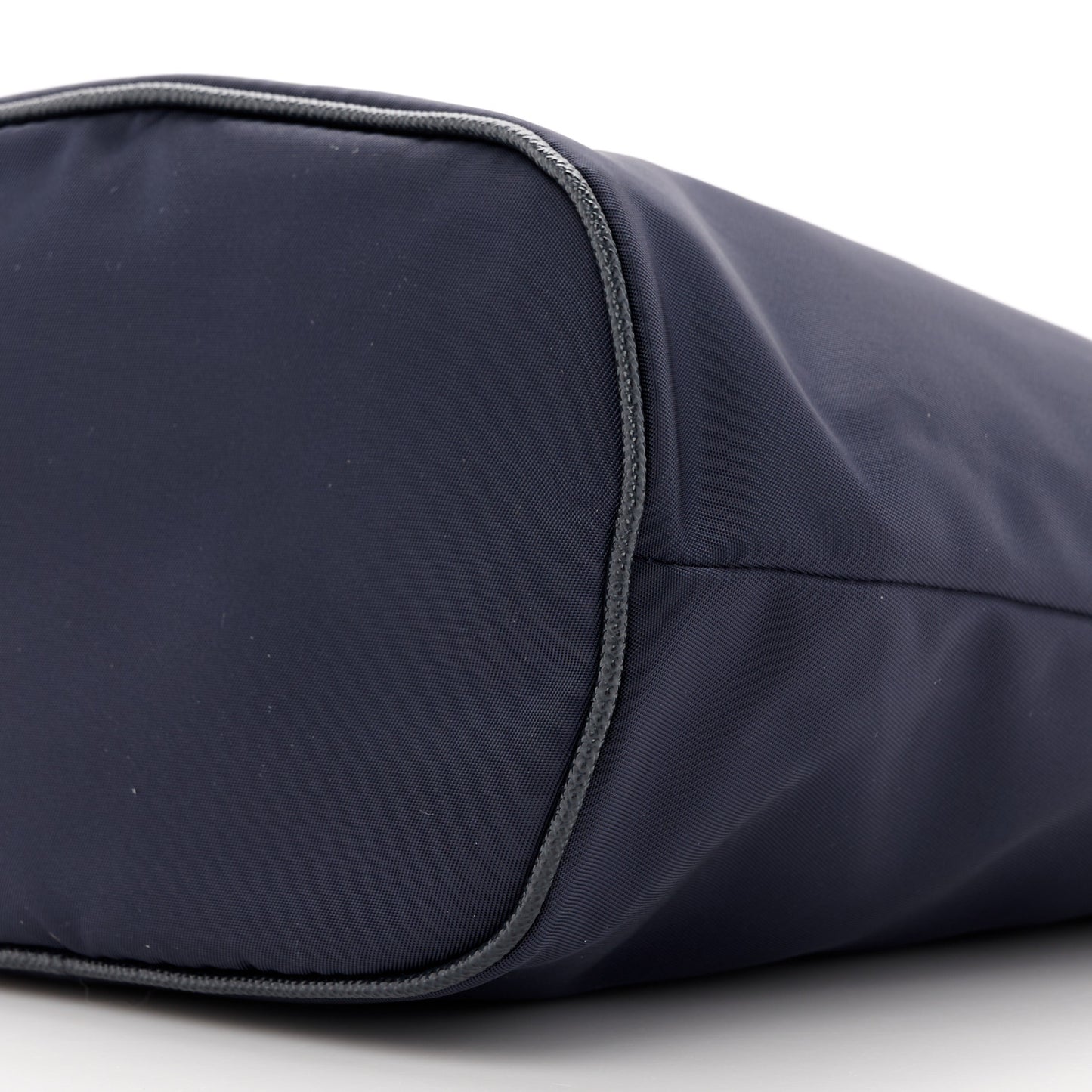 Re-Nylon Saffiano Mini Re-Edition 1978 Bucket Bag Navy