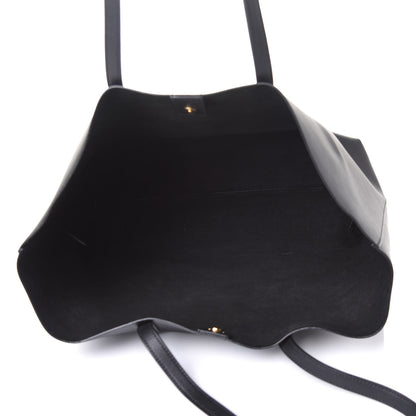 Saint Laurent Calfskin Large Shopping Tote Black 5 of 10