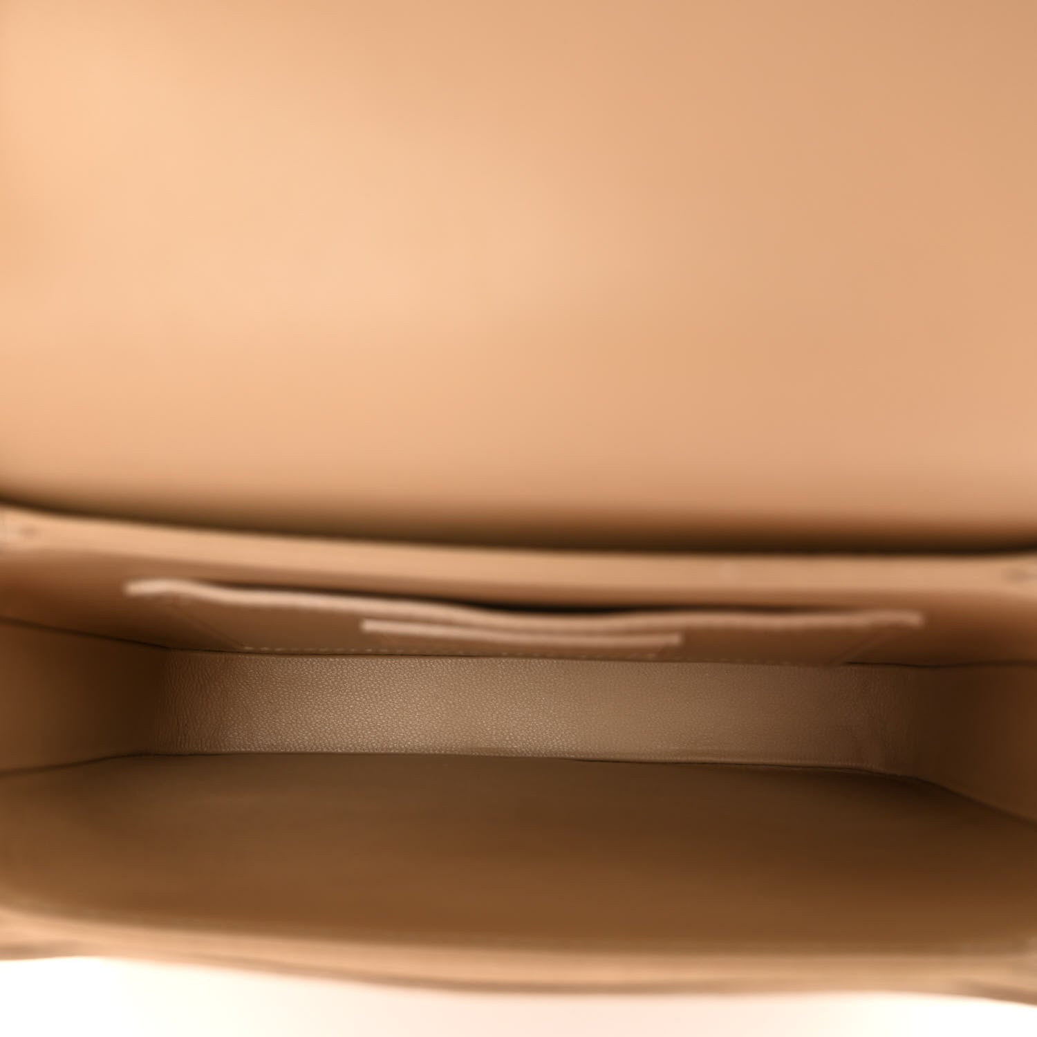 Saint Laurent Ostrich Small Solferino Satchel Beige Gold 4 of 9