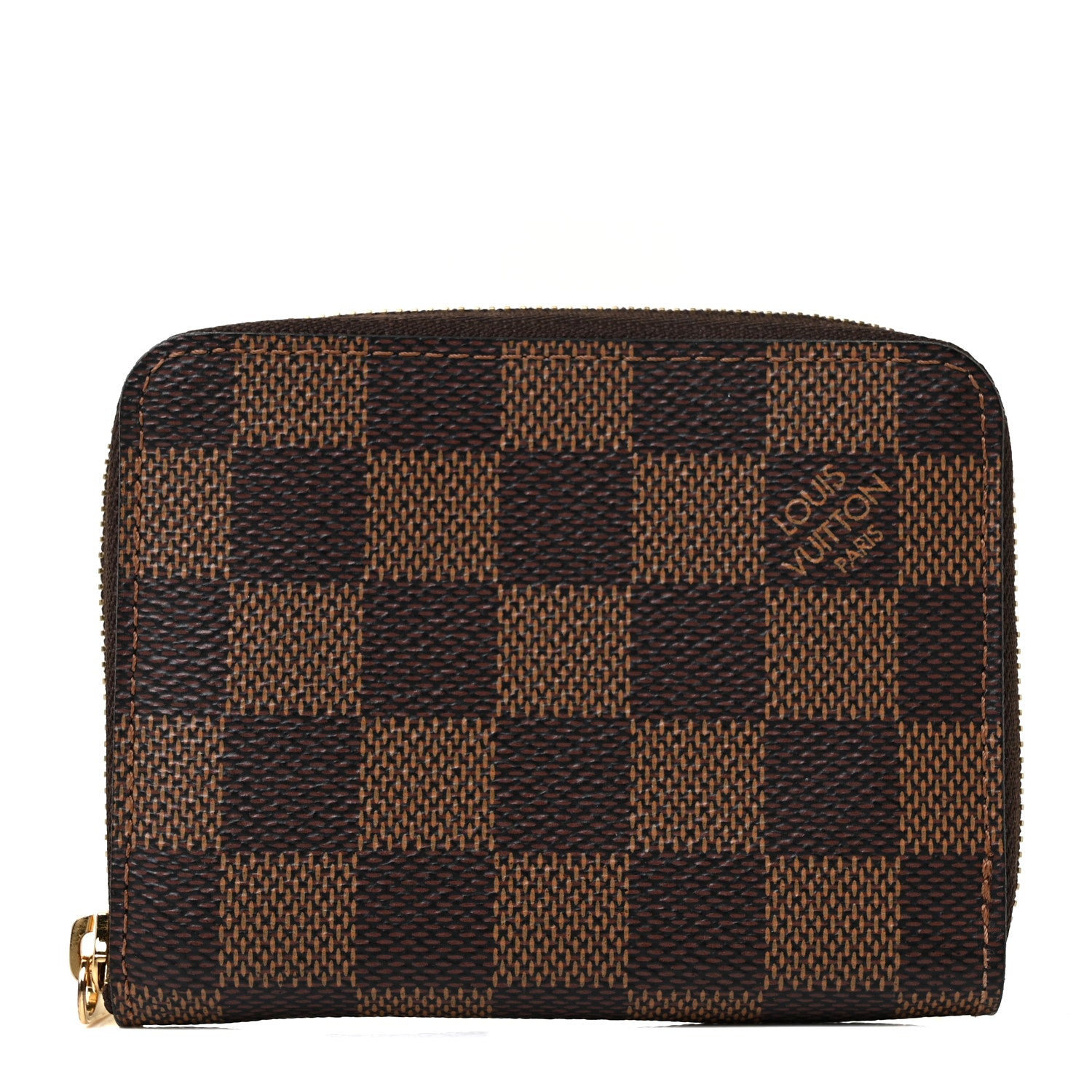 Louis Vuitton Damier Ebene Zippy Coin Purse 1 of 8