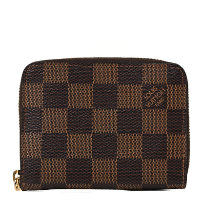Louis Vuitton Damier Ebene Zippy Coin Purse 1 of 8