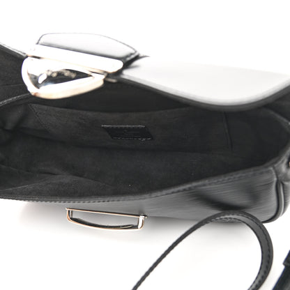 Louis Vuitton Epi Montaigne Clutch Black 5 of 9