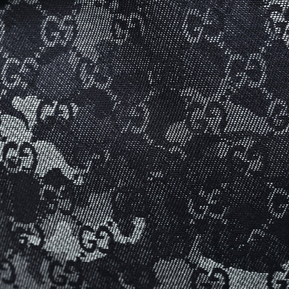 Gucci Denim Monogram Camouflage Large Backpack Blue 6 of 8
