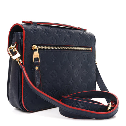 Louis Vuitton Empreinte Pochette Metis Marine Rouge 3 of 10