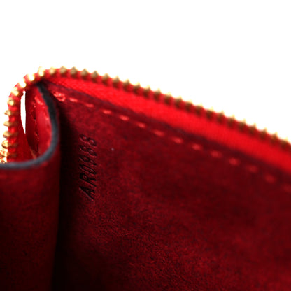 Louis Vuitton Epi Pochette Accessories 21 Castillan Red 10 of 19