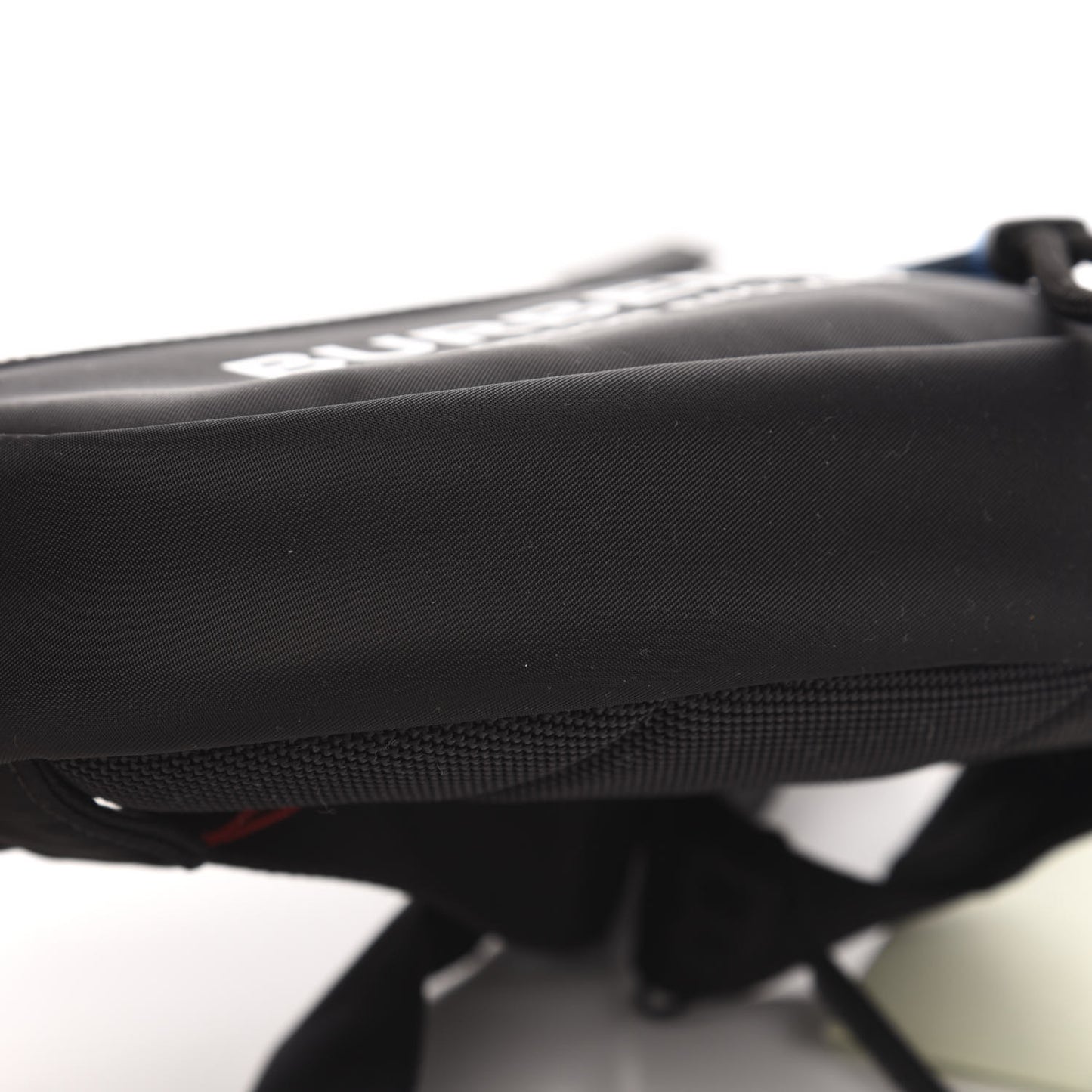 Econyl Logo Print Small Cannon Bum Bag Black