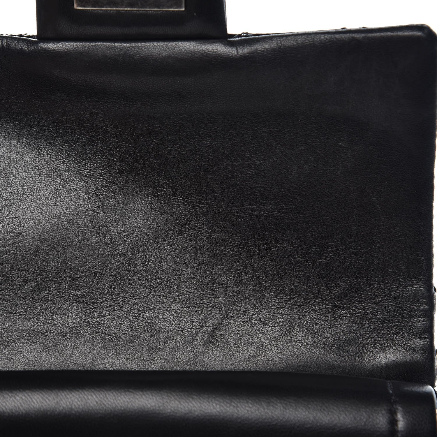 Chanel Patent Quilted Reissue Flap Clutch Bag Black 6 of 8