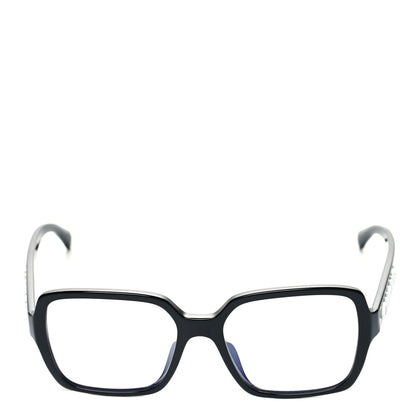 Chanel Acetate Square Blue Light Glasses 5408-S-A Black 2 of 7