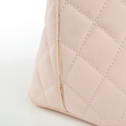 Chanel Canvas Caviar Tassel Tote Light Pink 9 of 10