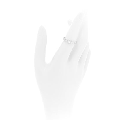 Tiffany Platinum Diamond Jazz Graduated Band Ring 53 6.25 2 of 6