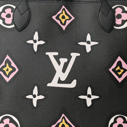 Louis Vuitton Monogram Giant Wild At Heart Neverfull MM Black 8 of 11
