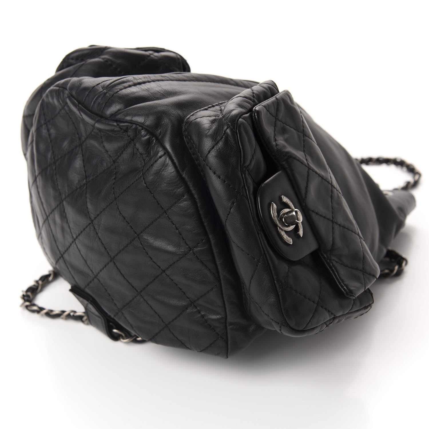 Chanel Calfskin Large Backpack Is Back Black 7 of 8