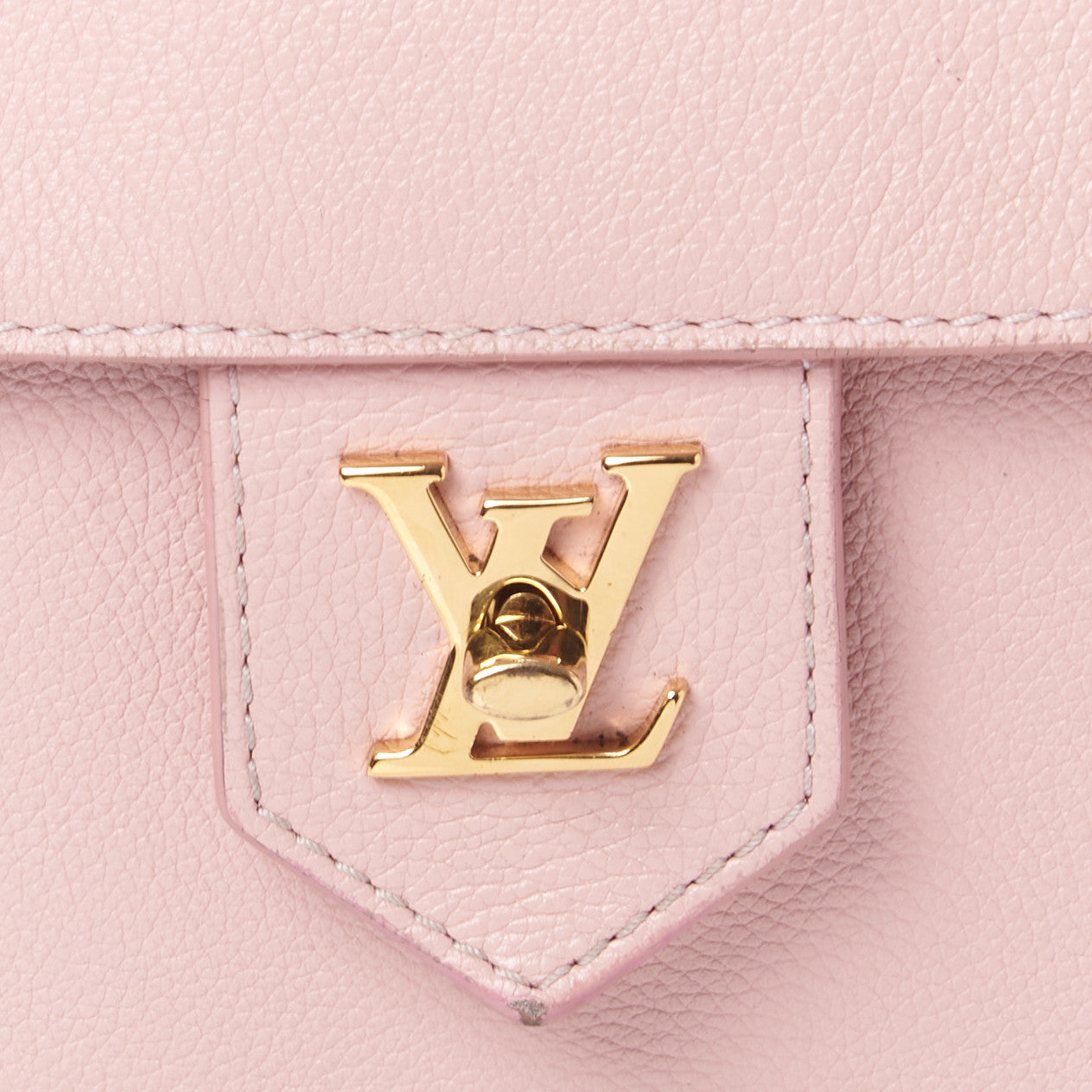 Louis Vuitton Calfskin Lockme PM Rose Ballerine 8 of 9