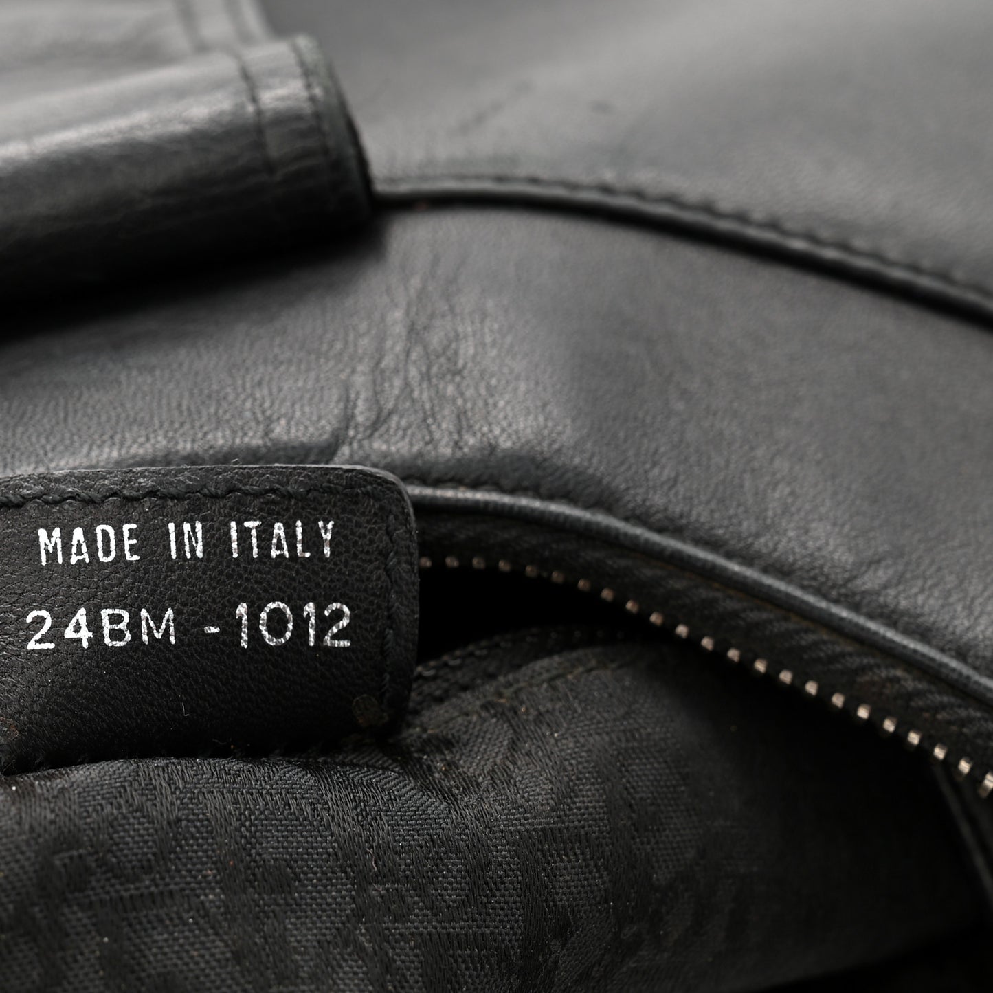 Calfskin Admit It Hobo Black