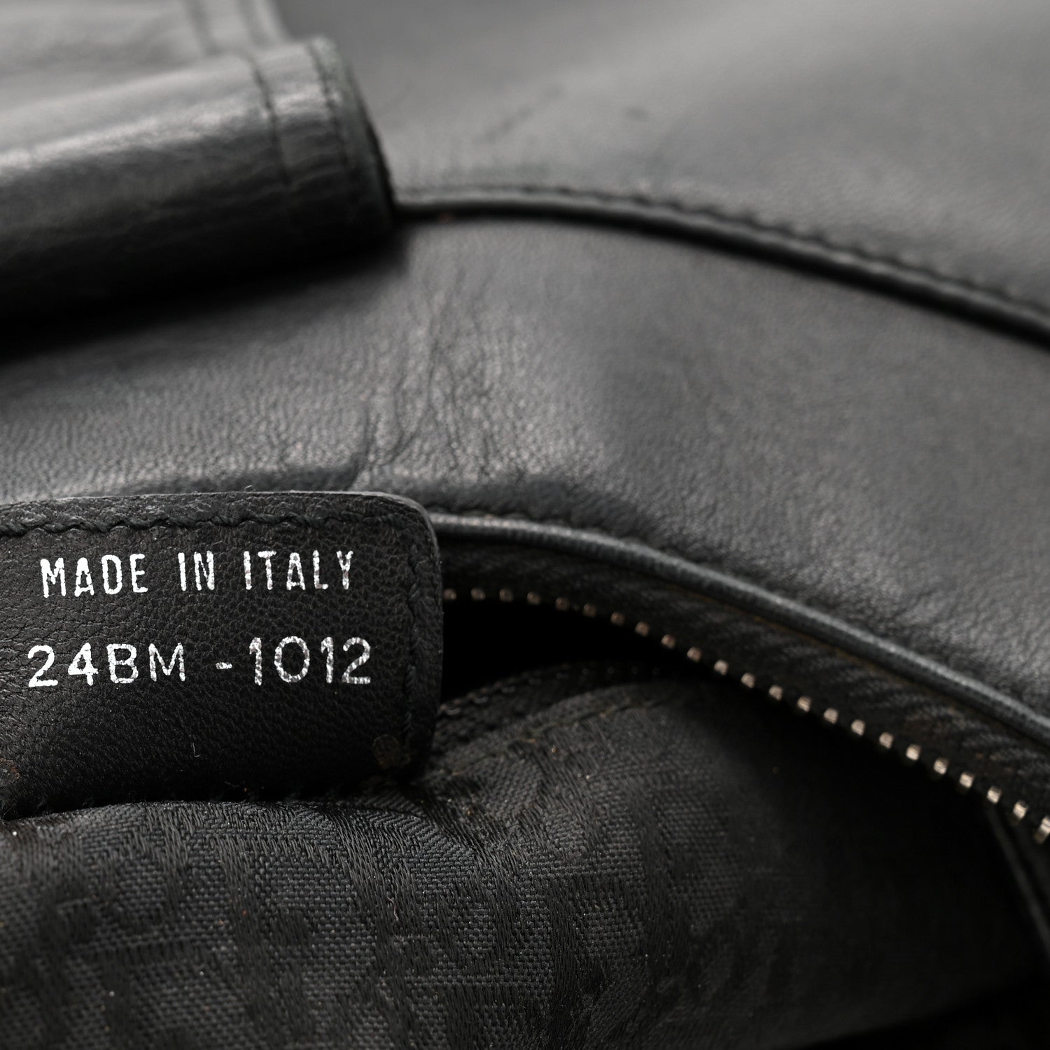 Christian Dior Calfskin Admit It Hobo Black 7 of 12