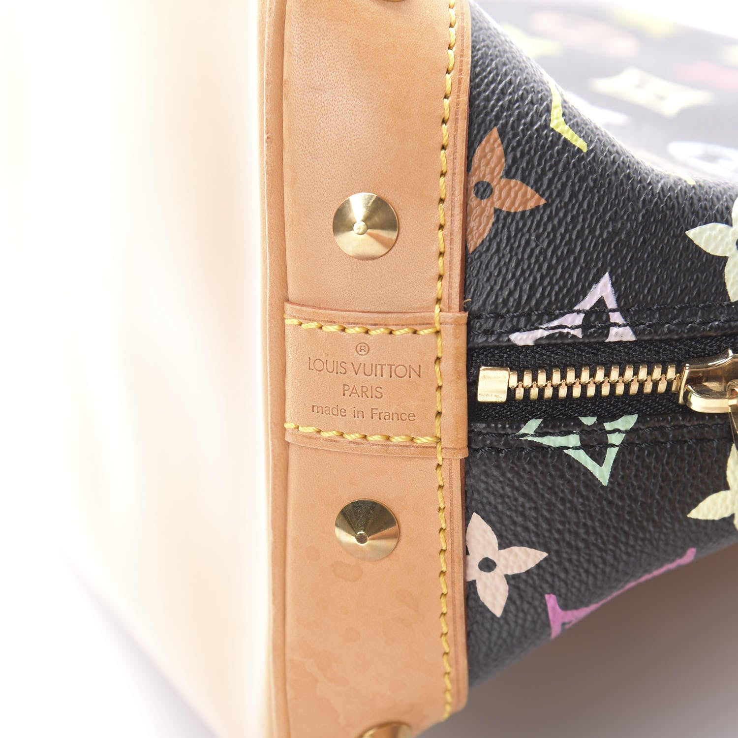 Louis Vuitton Monogram Multicolor Alma Black 5 of 15
