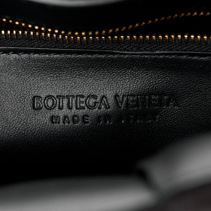 Bottega Veneta Lambskin Maxi Intreccio Padded Chain Cassette Crossbody Bag Black 6 of 10