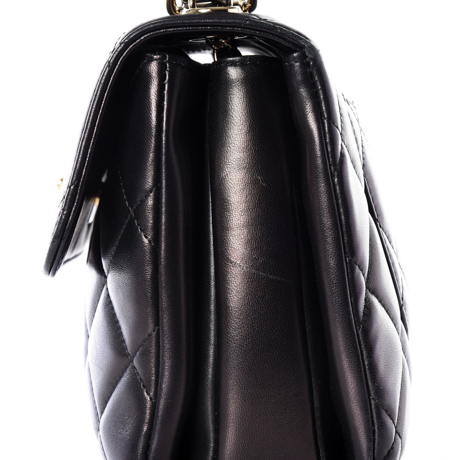 Chanel Lambskin Quilted Small Trendy CC Dual Handle Flap Bag Black 14 of 17