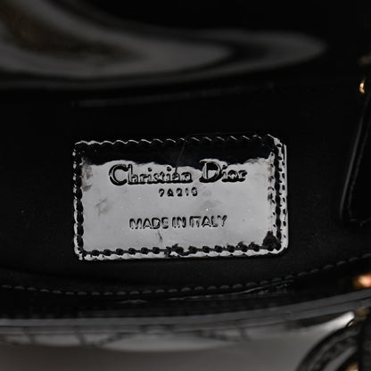 Christian Dior Patent Cannage Mini Lady Dior Black 6 of 11