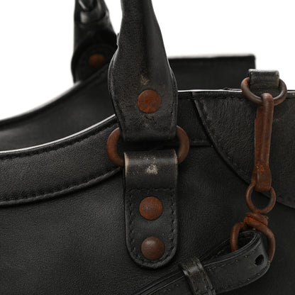 Balenciaga Used Calfskin Rust Hardware Neo Classic City Black 12 of 17
