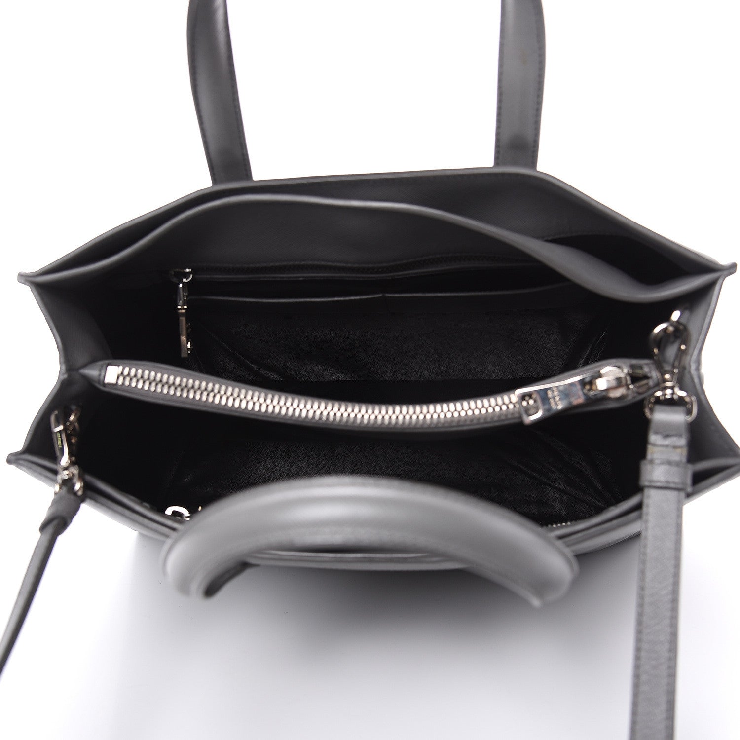 Prada Saffiano Soft Tote Marmo 5 of 14