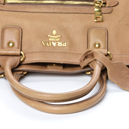 Prada Vitello Daino Shopping Tote Sughero 13 of 20